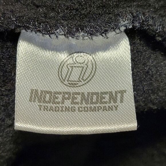 FINE APPAREL Black Hoodie Sz XL Heavyweight Fleece Lined Collab 001 Sweatshirt - Picture 7 of 9